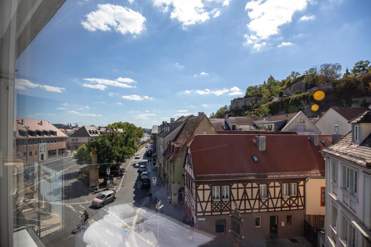 Apartment Mit Balkon Und Festungsblick Würzburg Eksteriør bilde